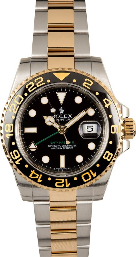 rolex gmt master 2 tone|gmt master 2 rolex price.